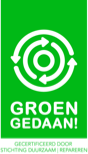 Groen gedaan